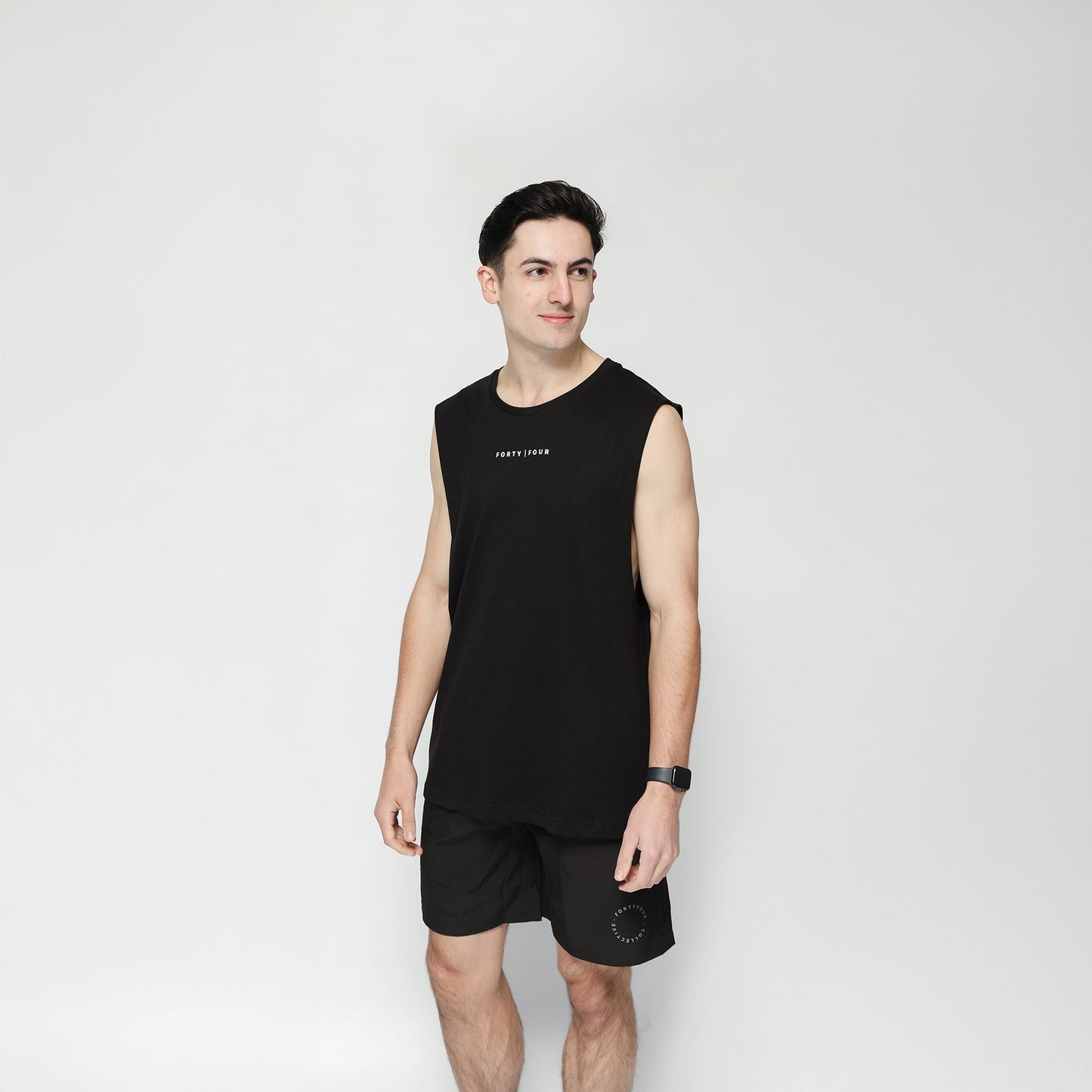 44 Ascend Tank Top Mens - Black