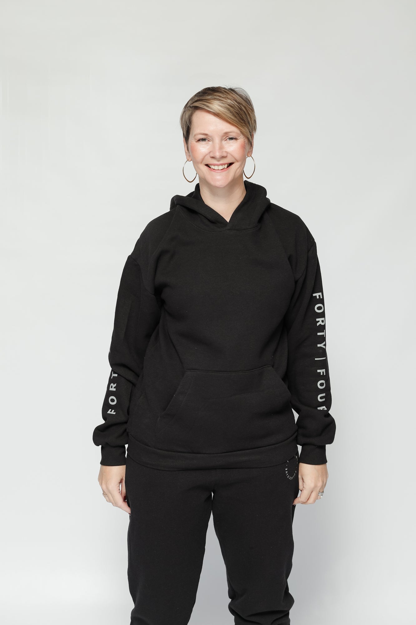 44 Ascend Hoodie Unisex - Black