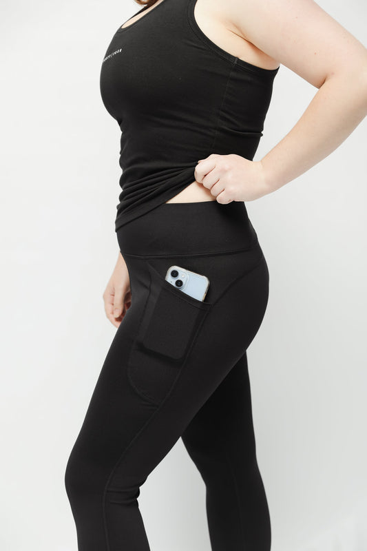 44 Ascend 7/8 Leggings Womens - Black