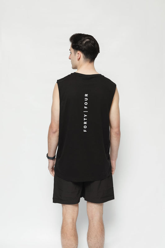 44 Ascend Tank Top Mens - Black