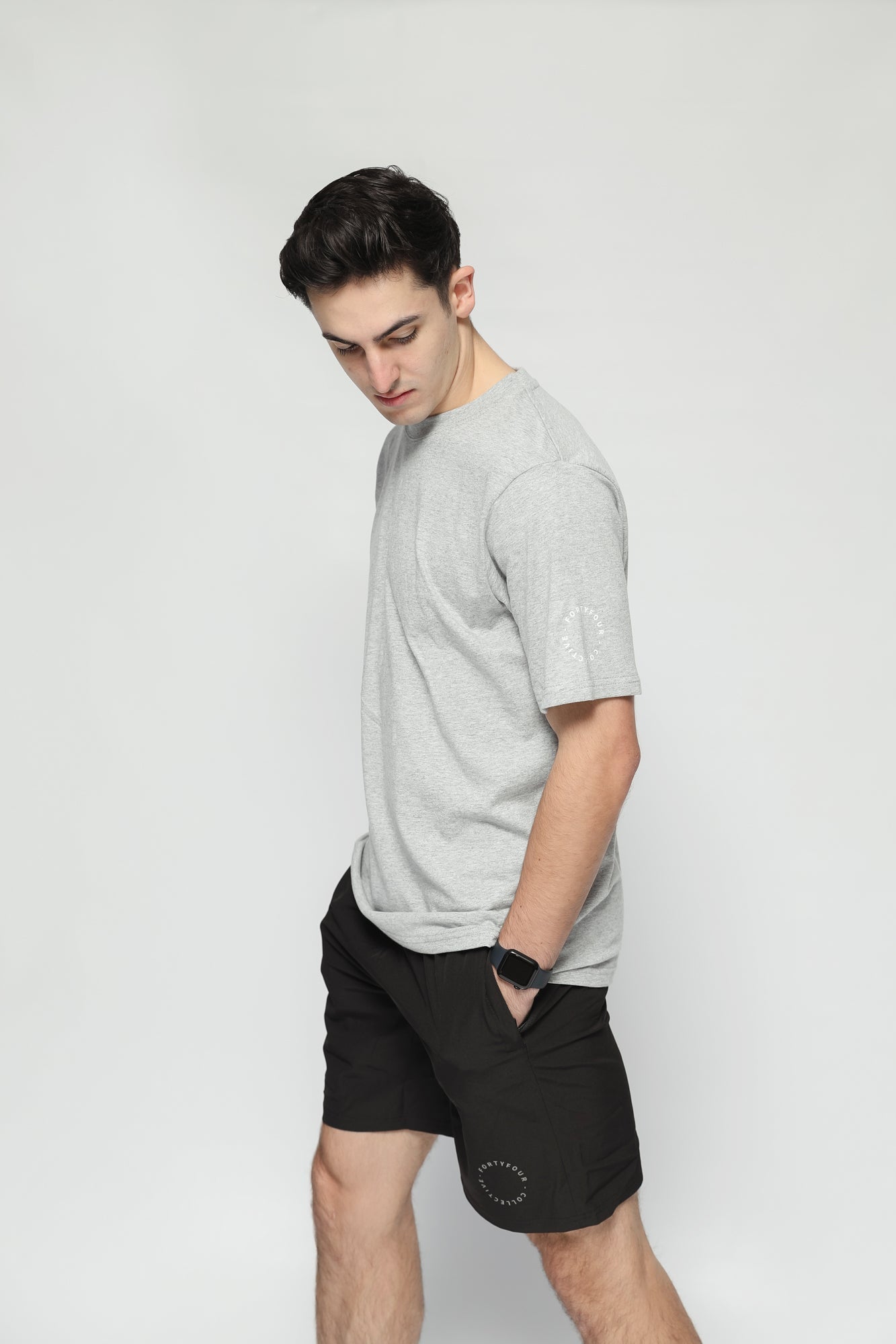 44 Essential T-Shirt Mens - Grey