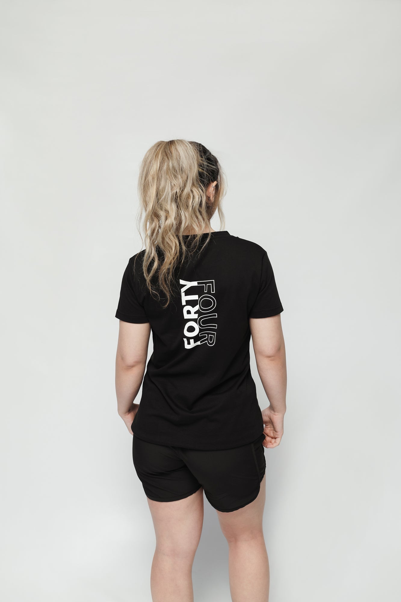 44 Mirror T-Shirt Womens - Black