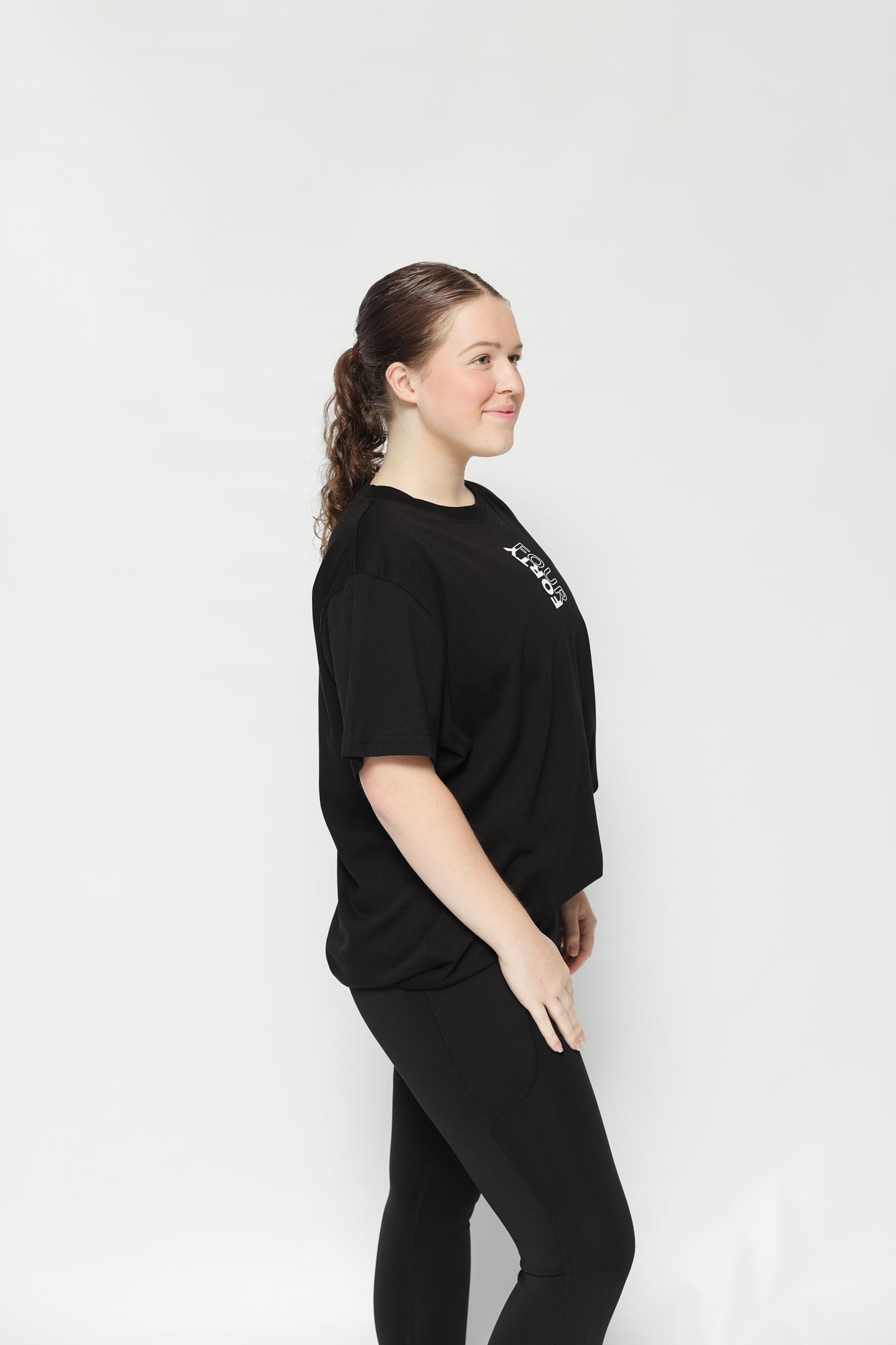 44 Mirror T-Shirt Womens - Black