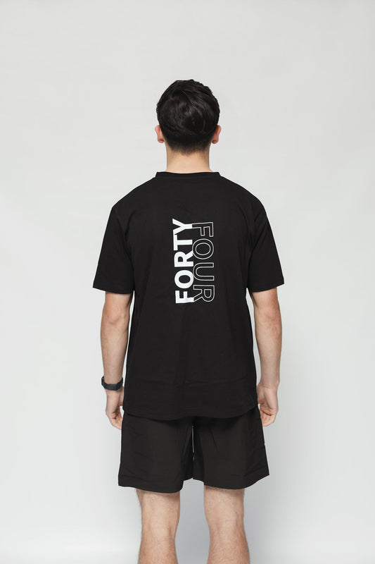 44 Mirror T-Shirt Mens - Black