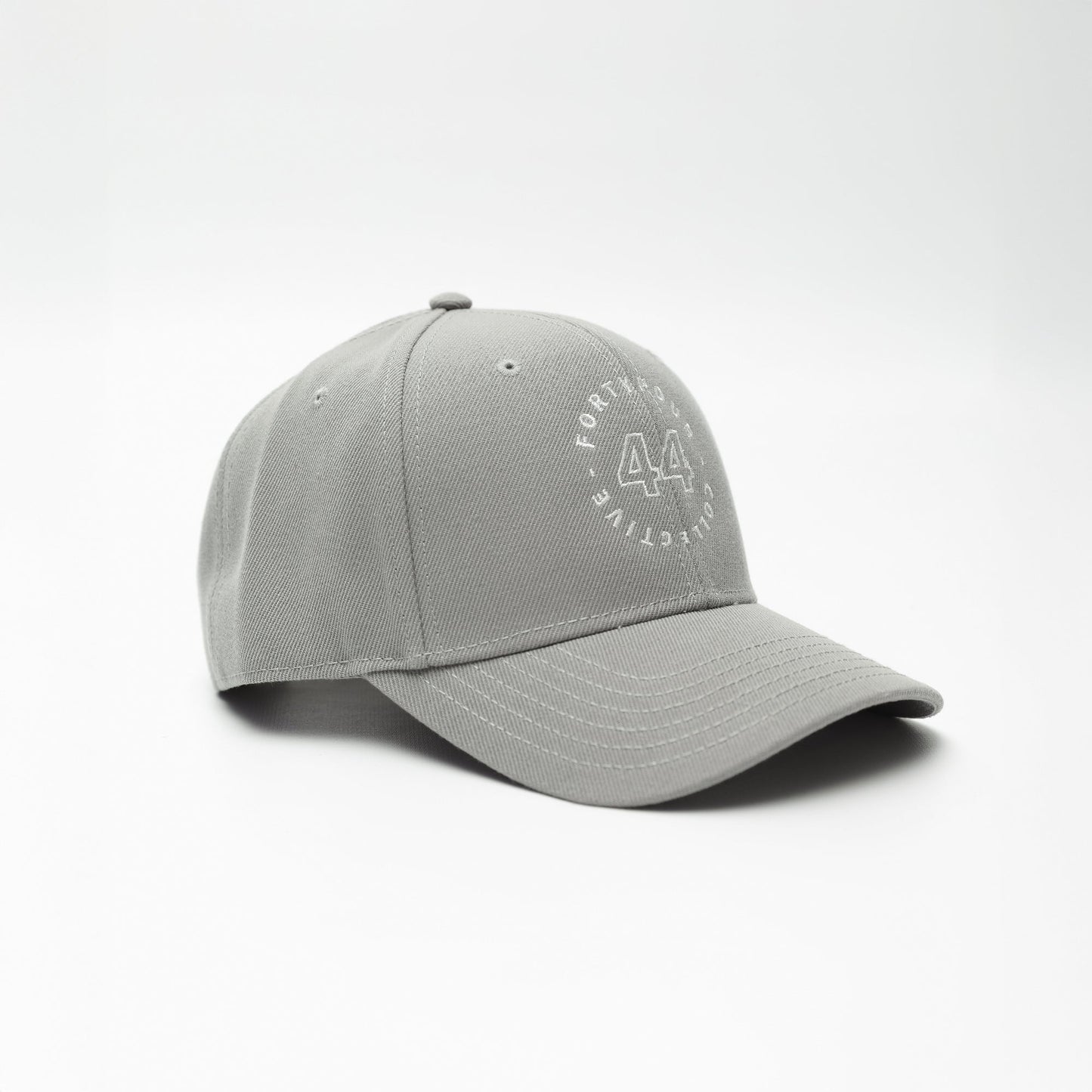 44 Essential Peak Cap - Grey