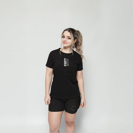44 Mirror T-Shirt Womens - Black